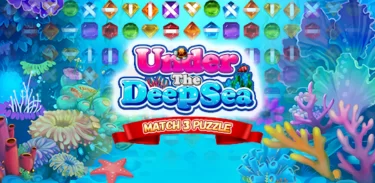 美しい海の中を舞台に展開されるマッチ3パズル！【Under the Deep Sea（アンダーザディープシー）】のレビュー・感想！